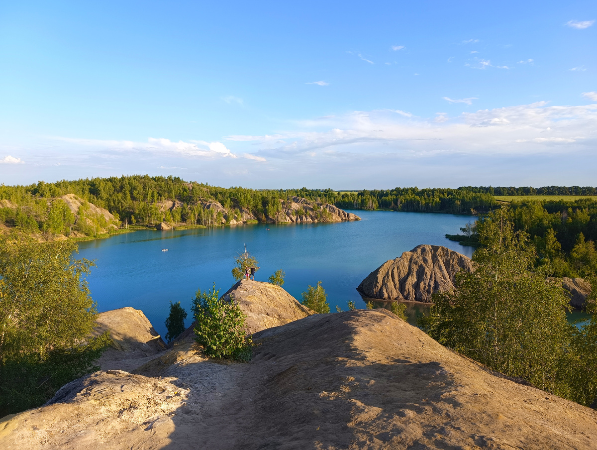 Голубые озера в Тульской области