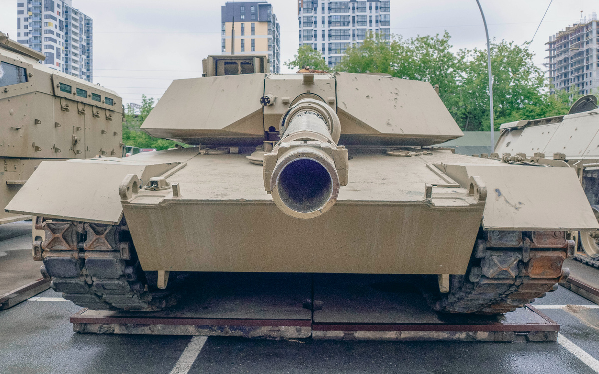 Американский танк М1А1SA ABRAMS