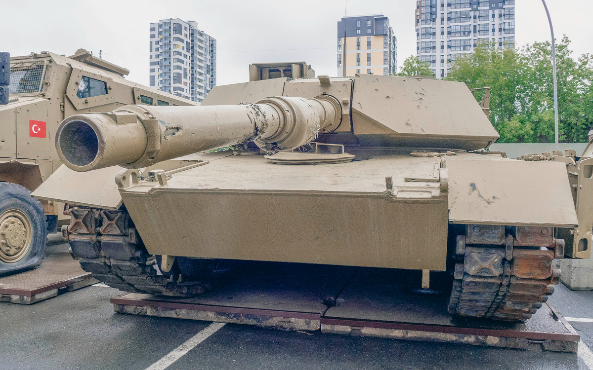 Американский танк М1А1SA ABRAMS
