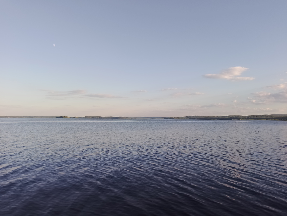 Моё фото: озеро в деревне Мурзинка, Свердловская область