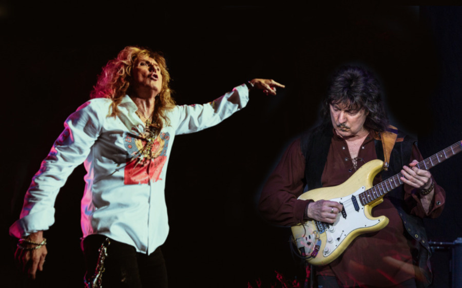 Основатели двух великих групп: Дэвид Ковердейл (Whitesnake) и Ричи Блэкмор (Rainbow) 