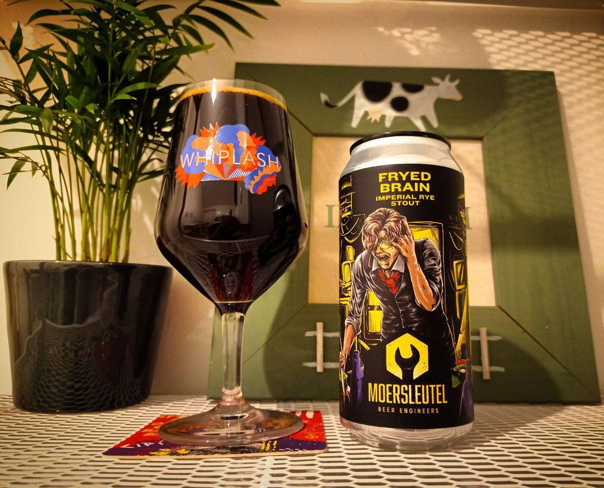 Fryed Brain в бокале. Фото автора