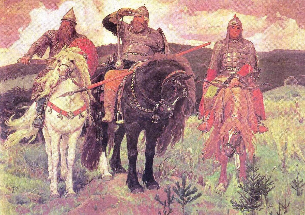 Богатыри, худ. В.Васнецов