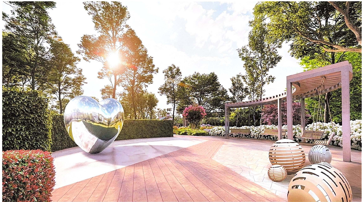 Проект будущего сквера в станице Новодмитриевской