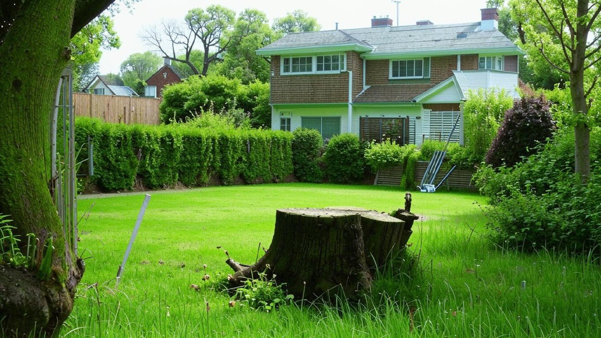 Как удалить пень с участка: различные способы