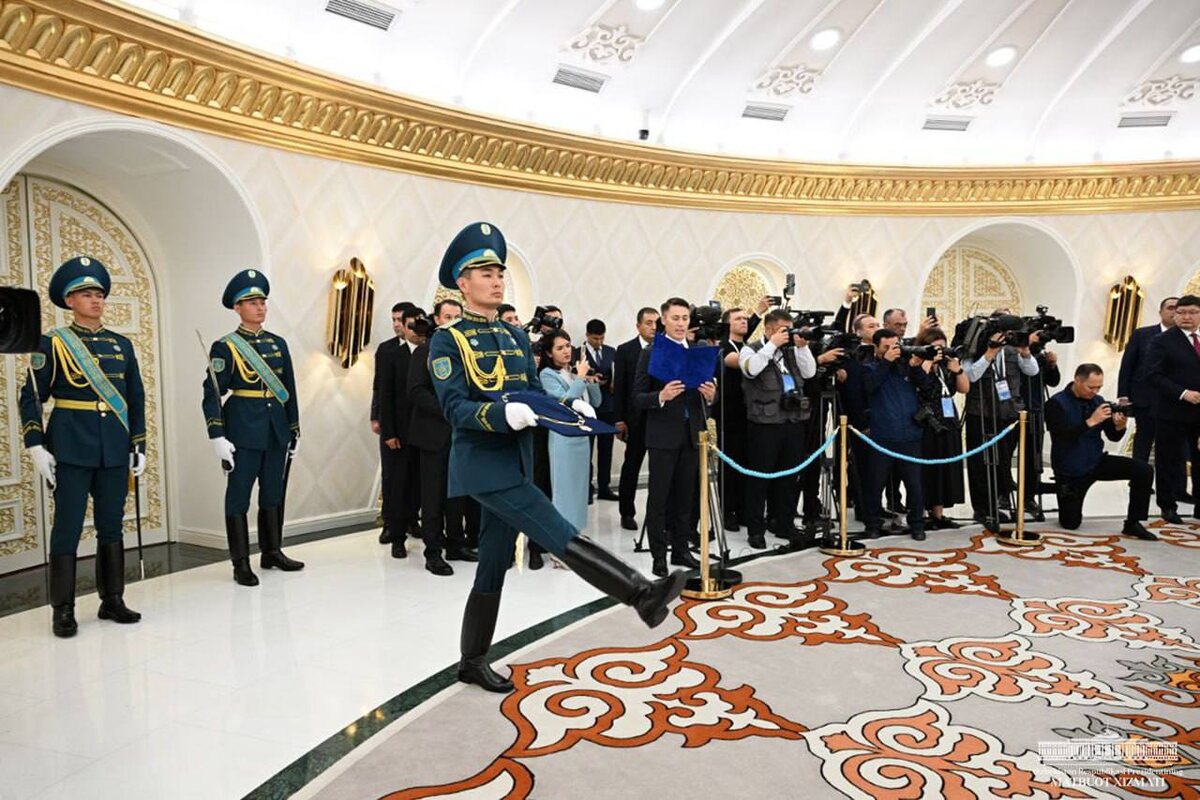 ©Пресс-служба президента Узбекистана.