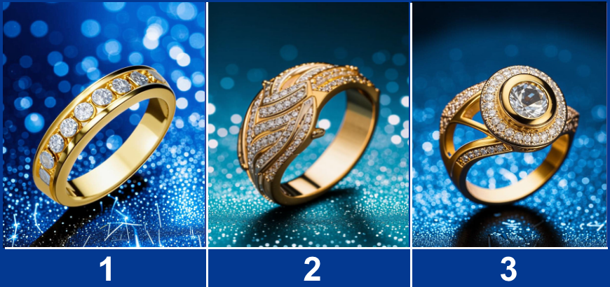 Выберите одно кольцо