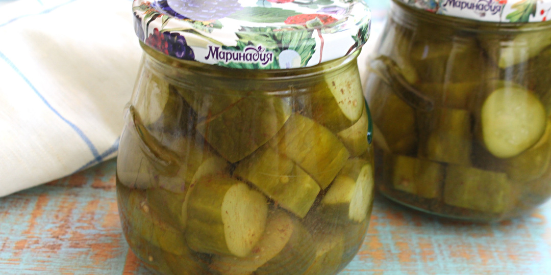 Маринованные огурцы на зиму по-фински