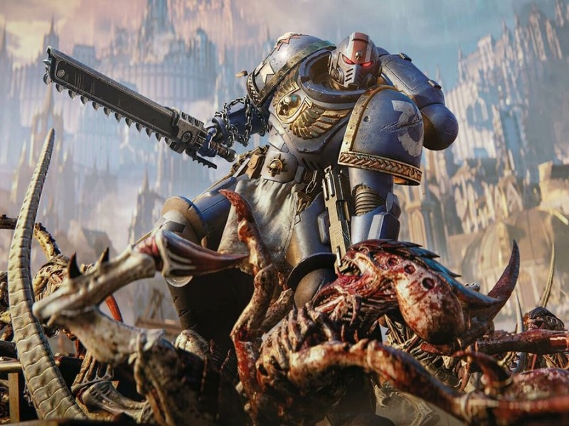    «Олдскульная видеоигра». Журналисты опробовали Warhammer 40k: Space Marine 2