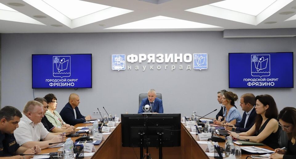    Глава г.о. Фрязино Дмитрий Воробьев