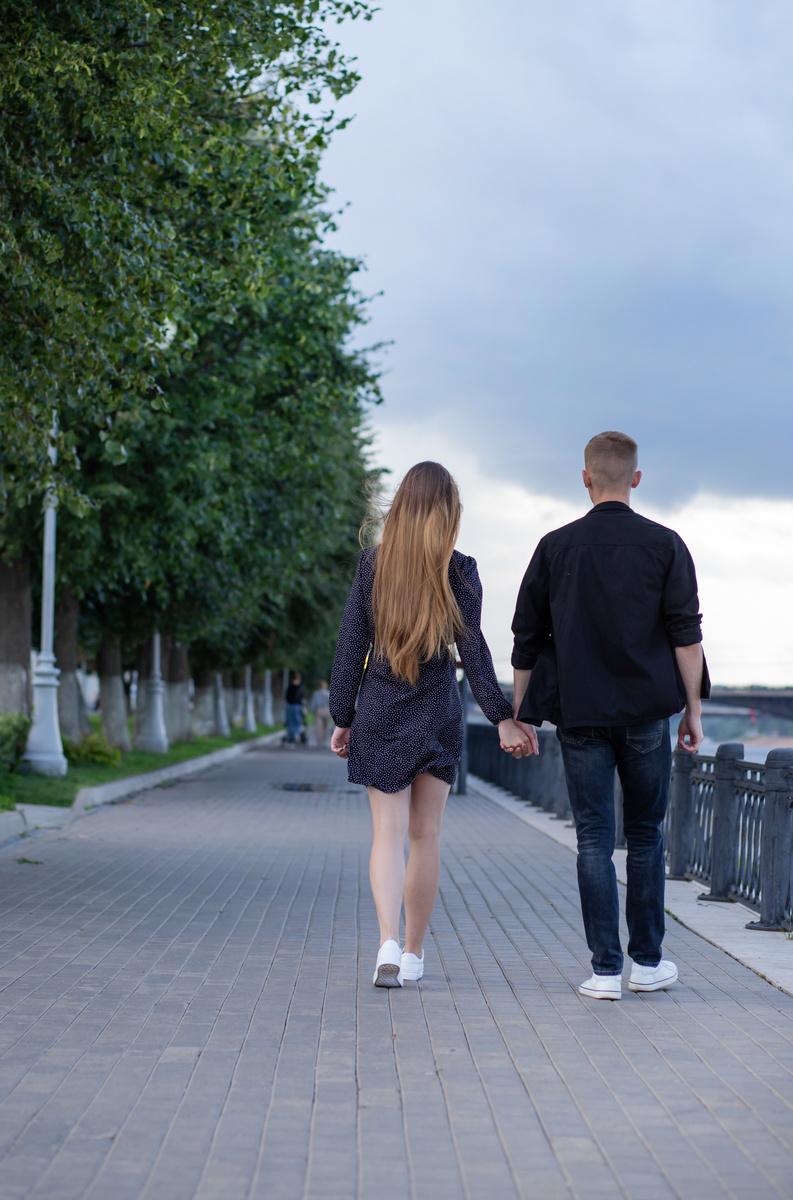 Прогулка на Набережной в Твери одно из популярных мест.