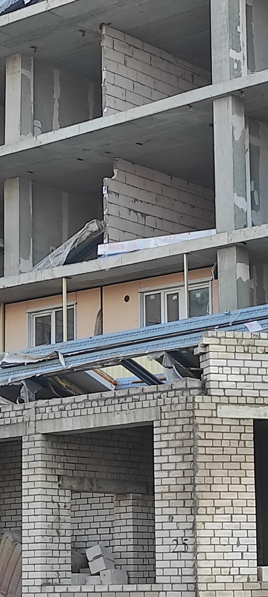 Ограждающие конструкции из газобетона начинают снимать