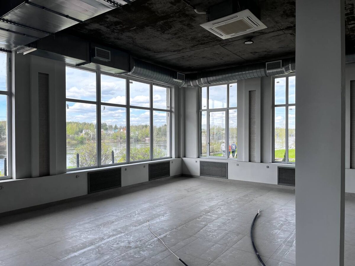 В новом пансионате - светлые, просторные помещения и шикарный вид на Неву 