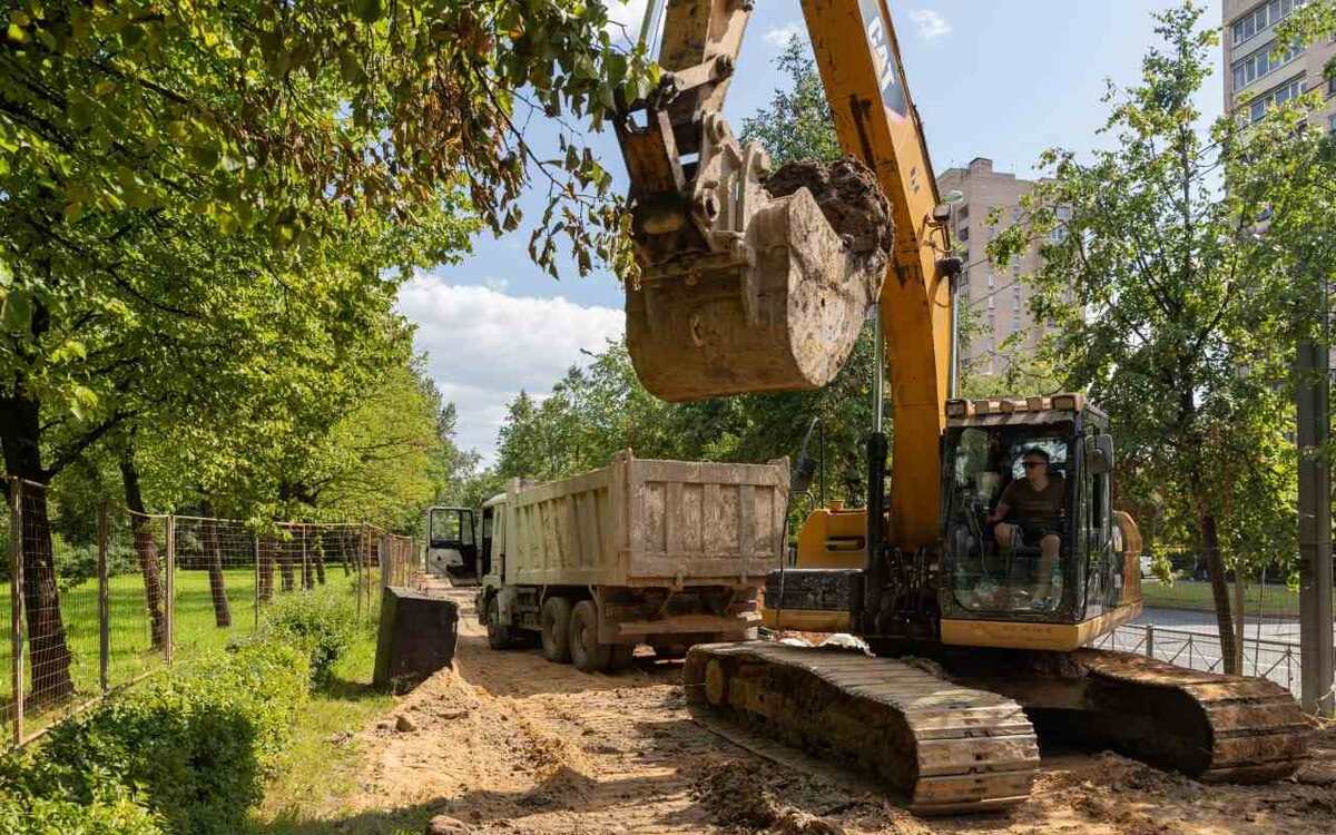    В Красногвардейском районе Петербурга досрочно завершат реконструкцию водовода с использованием липецких труб Фото из соцсетей ЛТК «Свободный сокол»