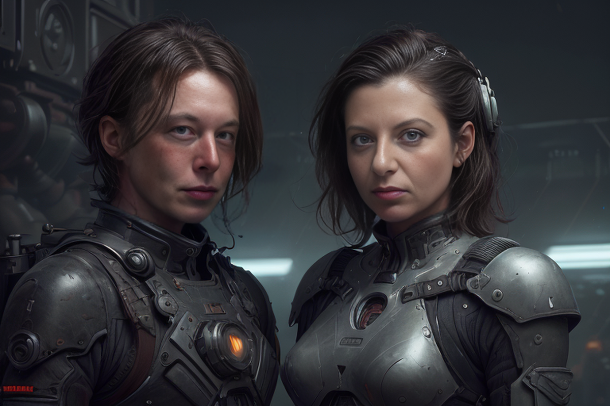 Генерация ваших фотографий с любым человеком.