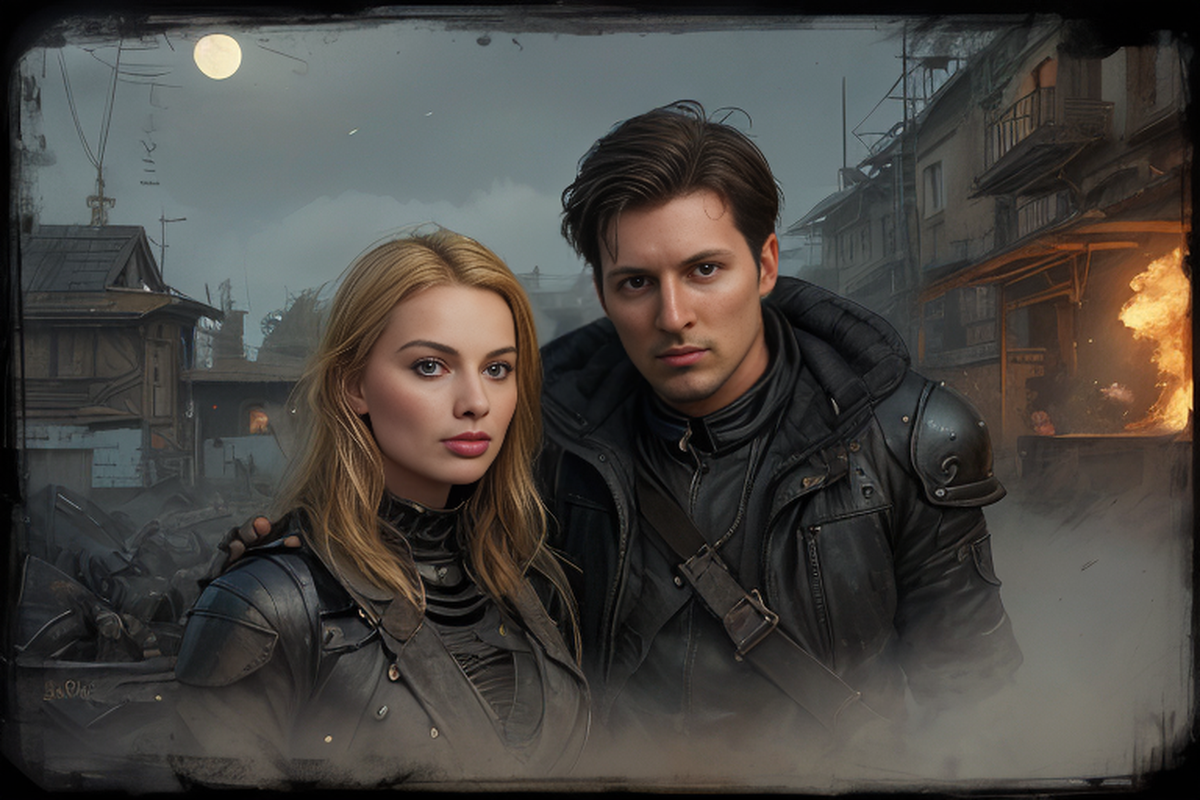 Генерация ваших фотографий с  любым  человеком.