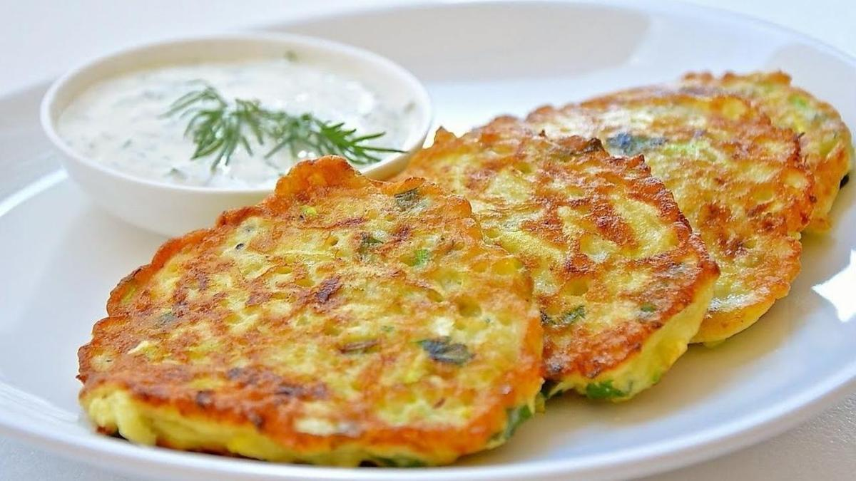 Оладьи из кабачков быстро