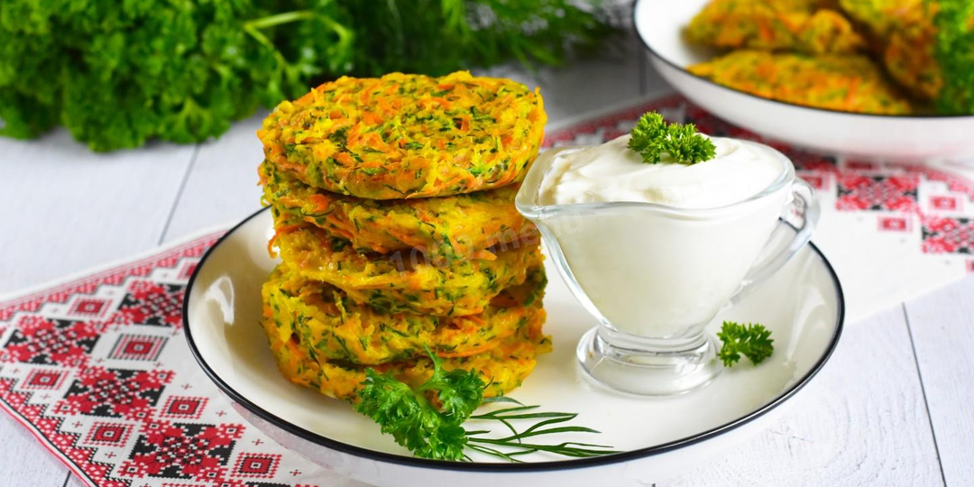 Оладьи из кабачков быстро