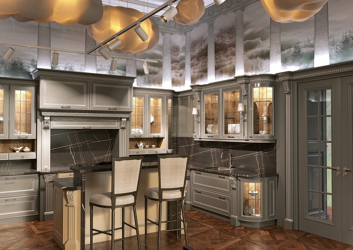 Изделия из кварца 7700 Калакатта Марсель от Avant Quartz, имитация натурального камня