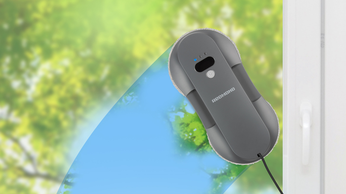 Умный робот-мойщик окон REDMOND W2400