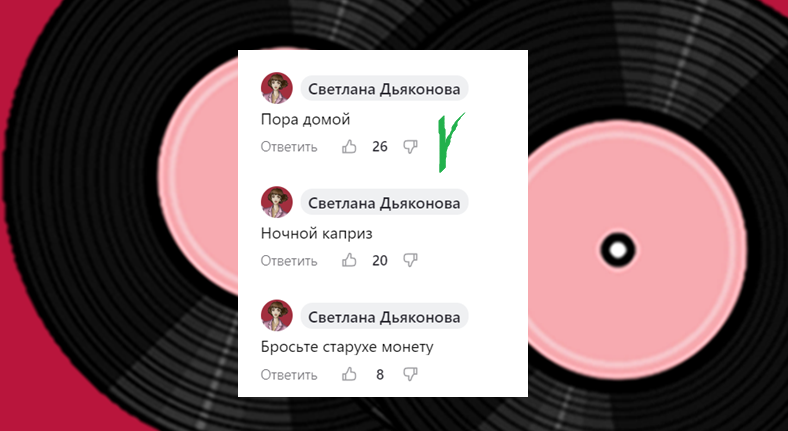 Результаты голосования. 