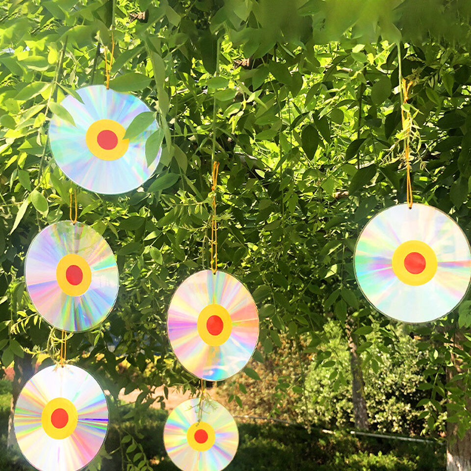 самодельные отпугиватель из дисков