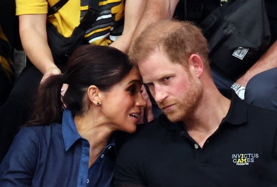    Принц Гарри и Меган Маркл