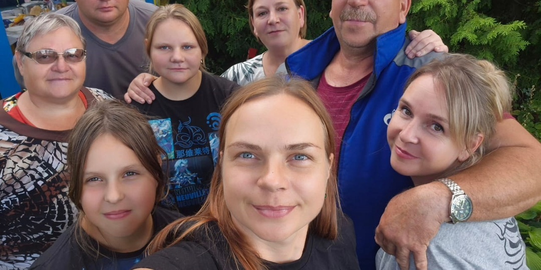 Очень редко это бывает, но наконец-то собралась наша семья вместе!