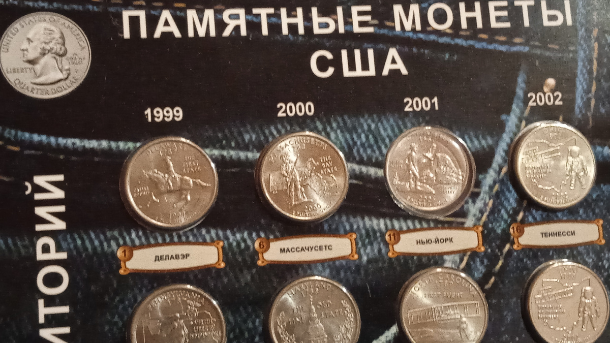 Реверсы монет
