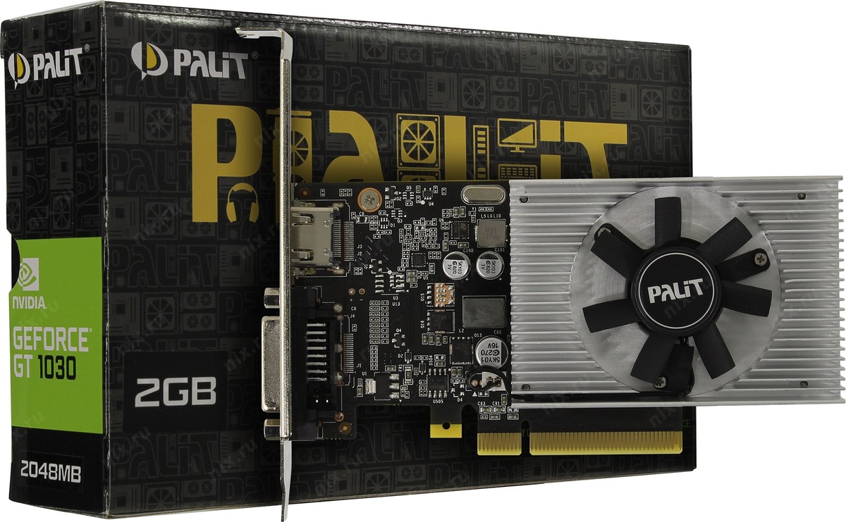 GT 1030 от производителя PALIT