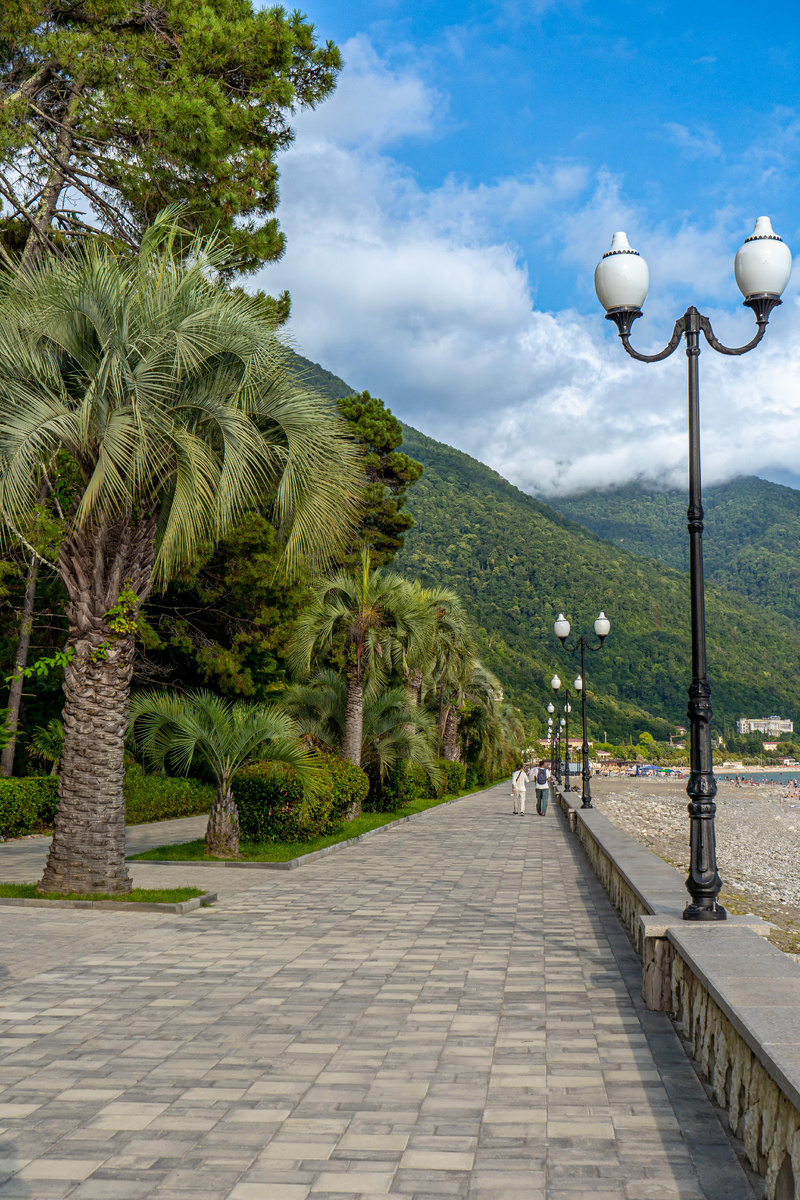 Гагрская набережная