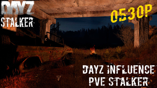 Обзор ☢️ DayZ | INFLUENCE | PvE STALKER