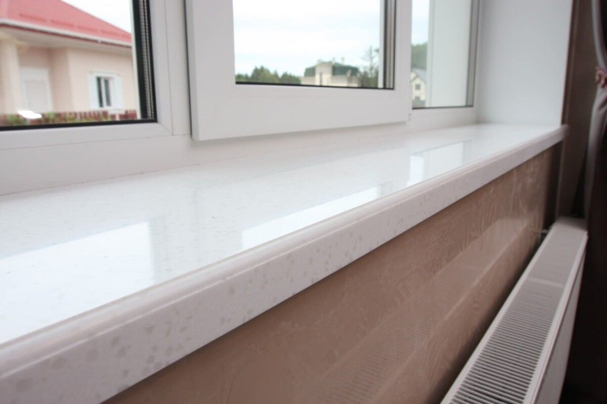 Подоконник из акрила Сut Diamond J-504 от Grandex