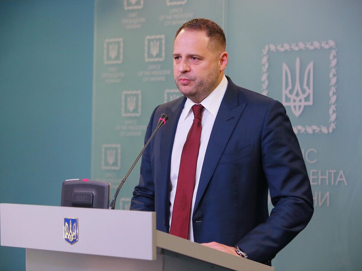    Глава администрации президента Украины Андрей Ермак© РИА Новости / Стрингер