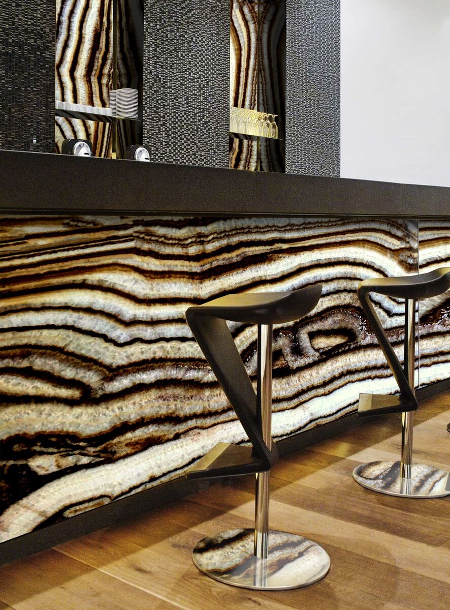 Оникс Camel (Камел) в интерьере кухни