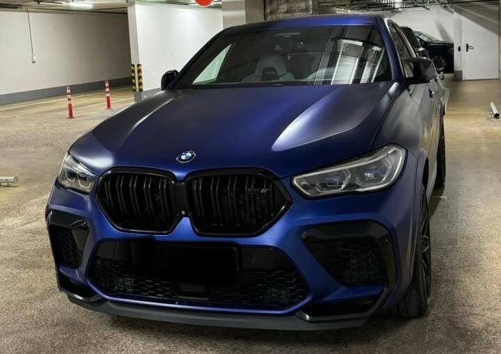 💙В продаже: BMW X6M Competition Год выпуска: 2021Кузов: синий маринабэйСалон: сильверстоунКуплен у оф.дилера 🇷🇺, в матовой прозрачной плёнке 12.600.000 ₽