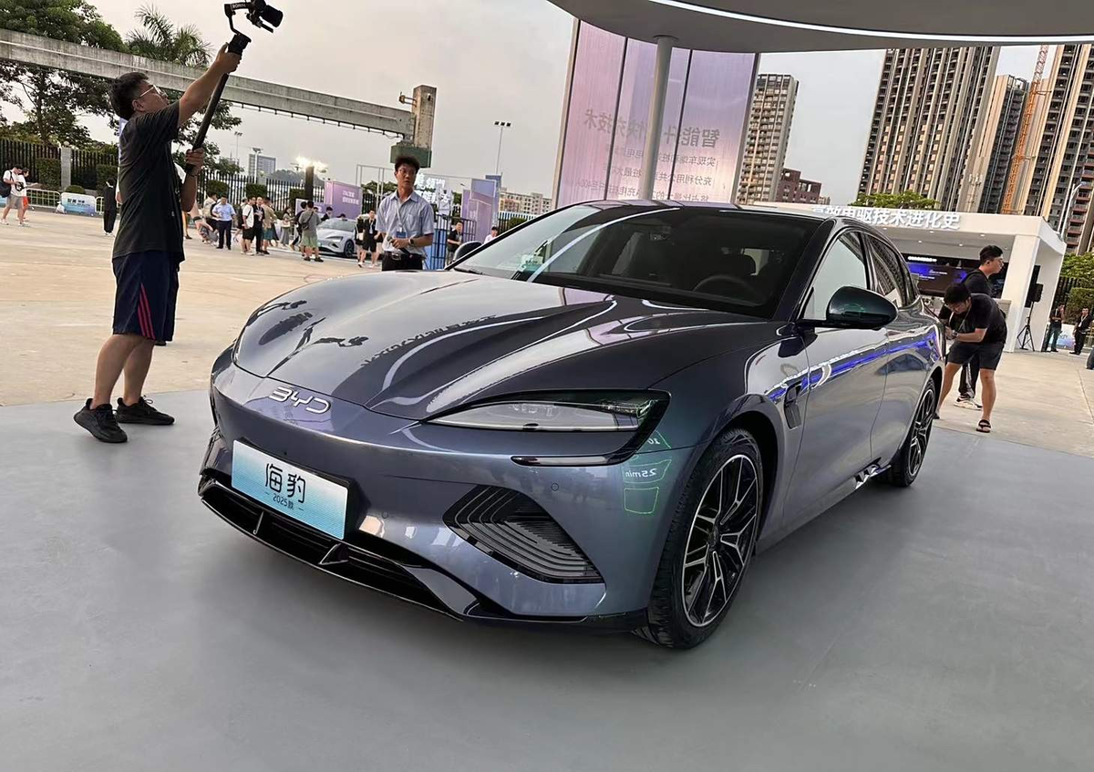 BYD Seal после обновления 