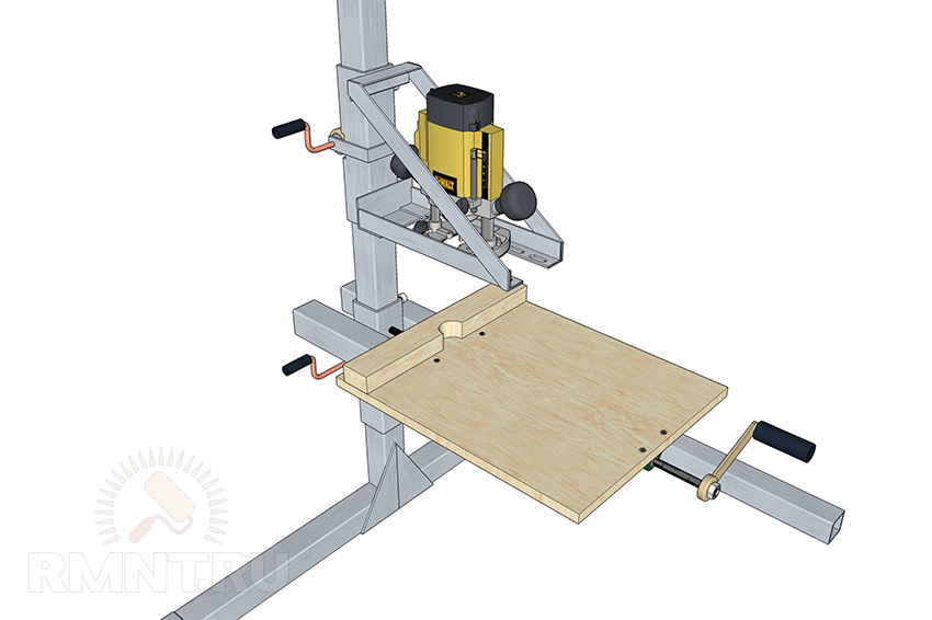 Как сделать фрезерный стол своими руками