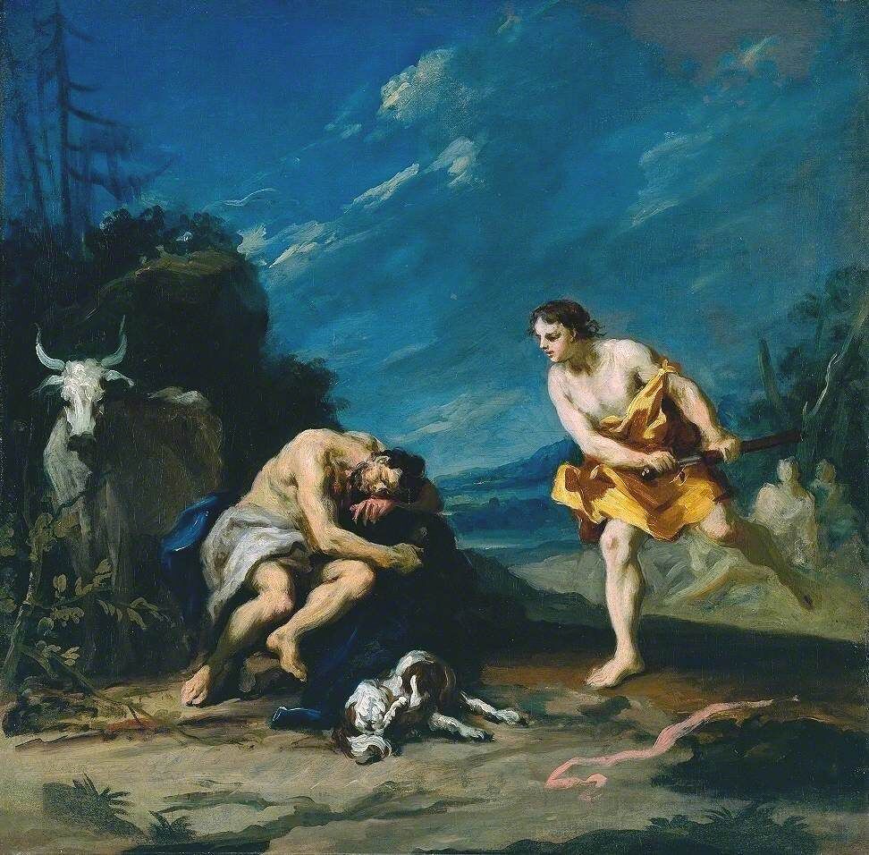 Меркурий собирается убить Аргуса, 1730/32 гг.