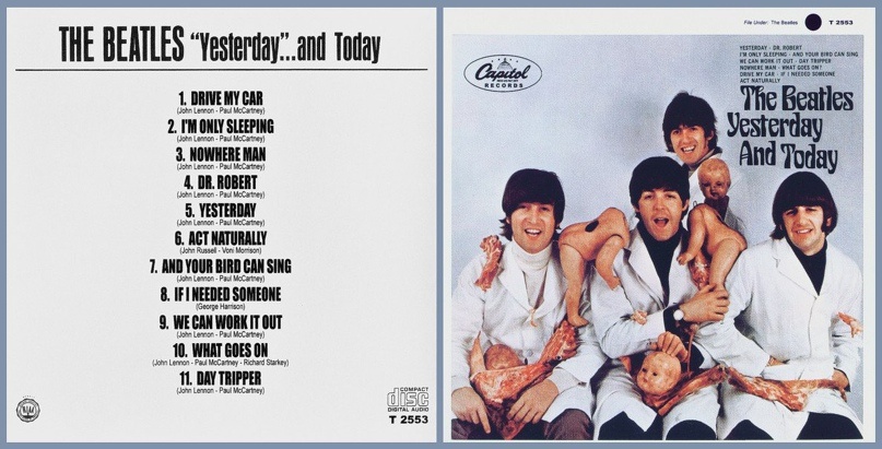 The Beatles - Yesterday and Today обложка Butcher Cover.