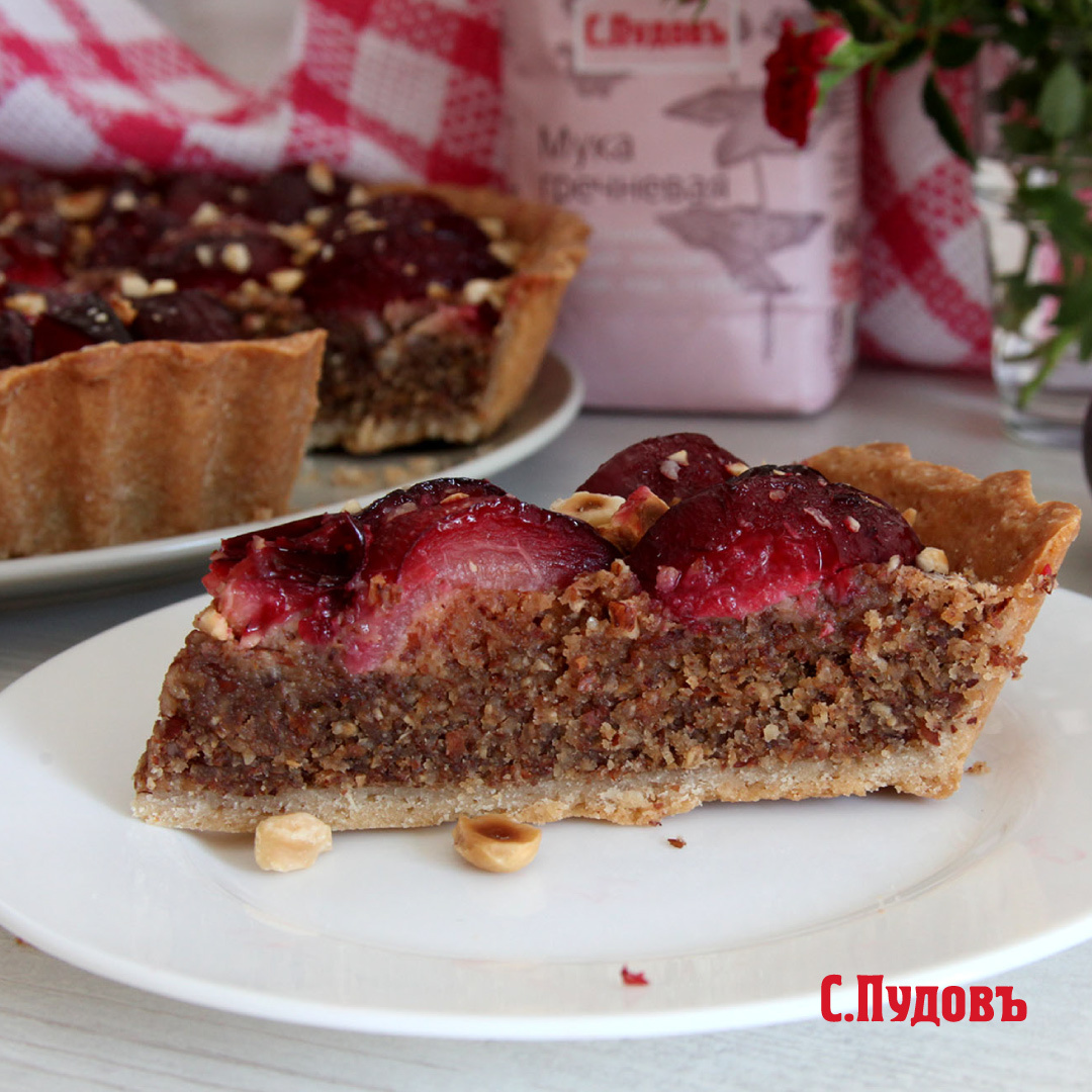 Пирог из гречневой муки