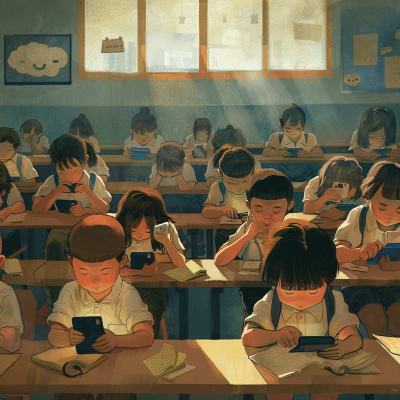 В качестве "окна" в цифровой мир ребята в подавляющем большинстве случаев используют смартфоны (77,9%), на втором месте - настольные компьютеры (10,4%)