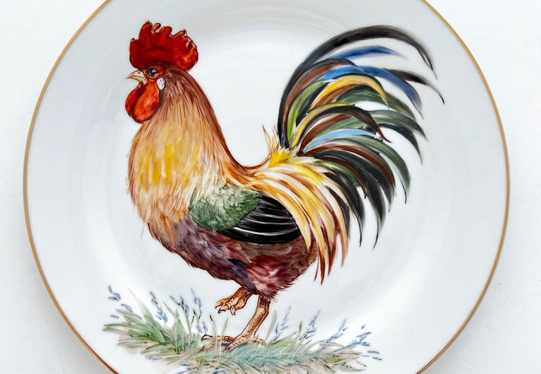 Петух - птица яркая. Подборка работ