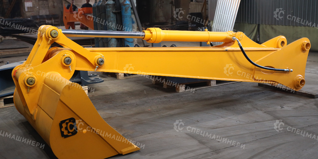 Работай без ограничений! Удлинители рукояти с ГЦ для экскаваторов 20-40 тонн от "СПЕЦМАШИНЕРИ"
