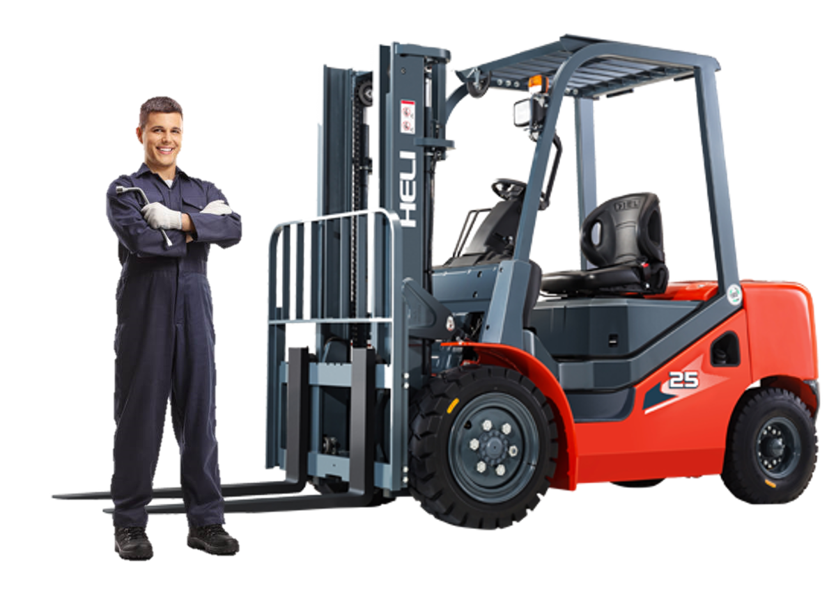 Сервисное обслуживание вилочных погрузчиков HELI