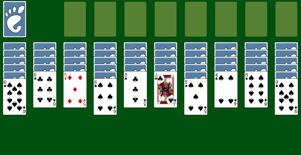 Пасьянс «Паук»