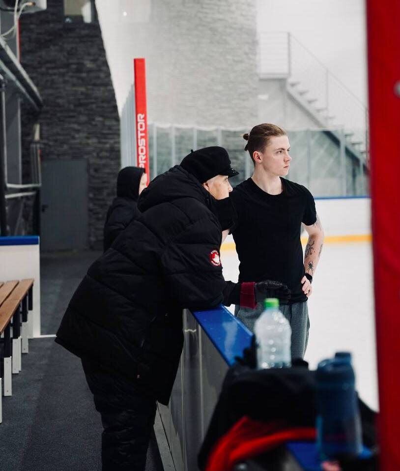 Наталья Линичук и Валерий Ангелопол. Фото https://t.me/teamshinkarenkoangelopol/386