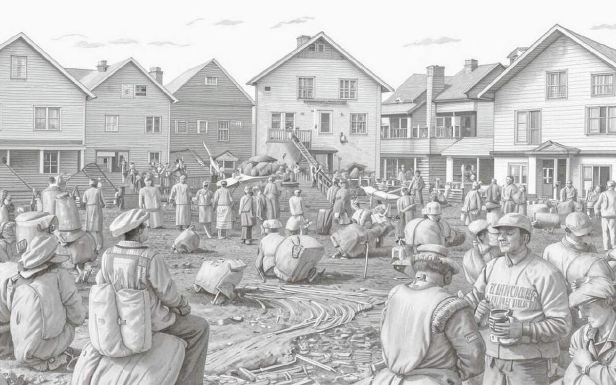    Федеральные власти увеличили поддержку курским жителям до 2 млрд рублей Иллюстрация: нейросеть «Кандинский»