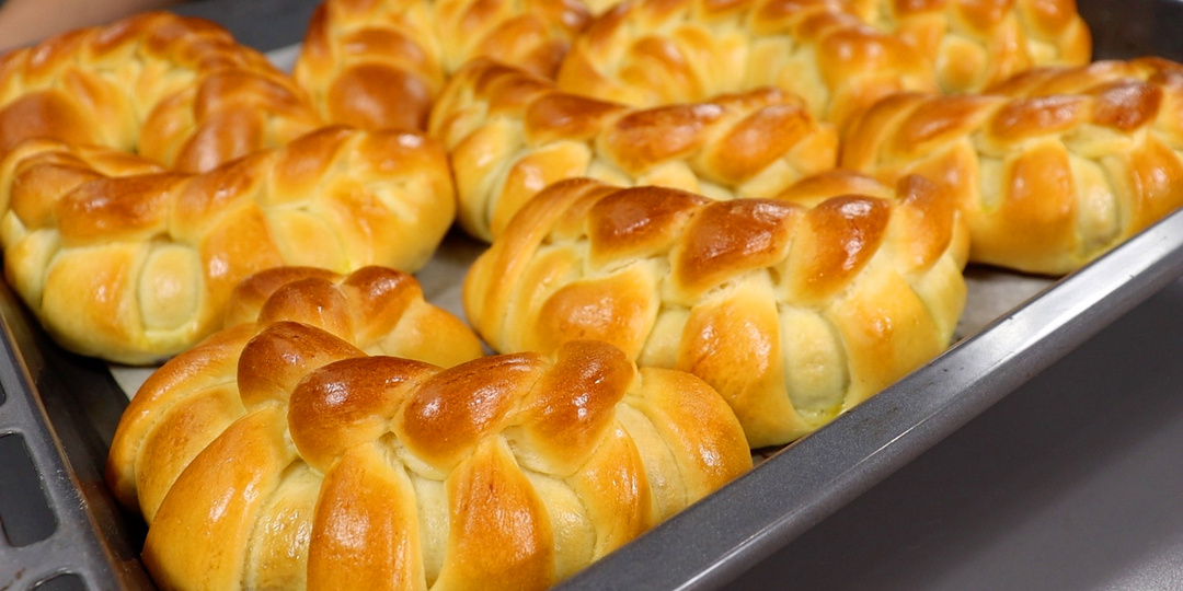 Булочки с вишней - не текут и не черствеют, удачная начинка для любой выпечки
