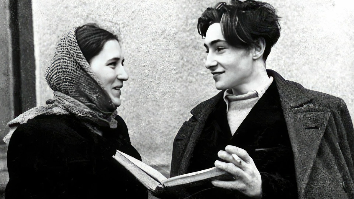 Нонна Мордюкова и Вячеслав Тихонов 